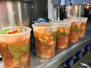 Always fresh made soup of the day! 🤩 at SunShine Cafe - Front St in Keyport