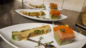 Vegan food  at Traffic in Amsterdam