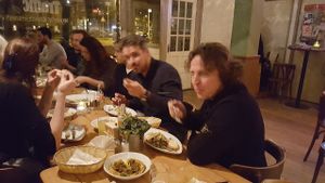 Vegetarian party  at Traffic in Amsterdam