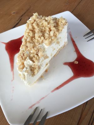 Vegan cheesecake  at Traffic in Amsterdam