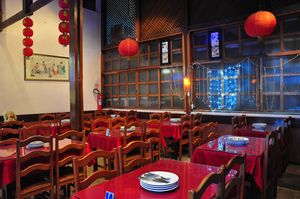 inside at Restaurante Long in Brasilia