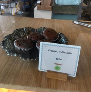 vegan muffin at Tula Gluten Free Bakery Cafe in Portland