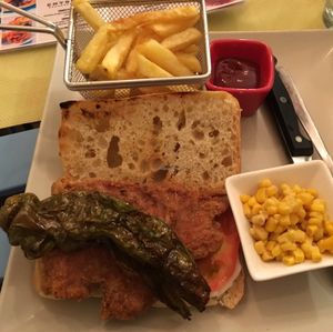 Pepito at Pura Vida Vegan Bar in Madrid