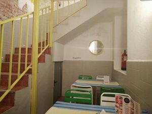 under floor  at Pura Vida Vegan Bar in Madrid