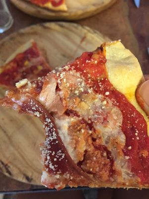 'Chicken' and 'bacon'/ 'pollo' y 'bacon' at Pura Vida Vegan Bar in Madrid