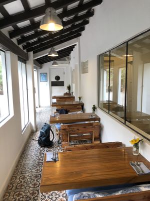 Tables at Alma Zen in Asuncion