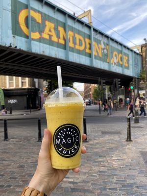 Smoothie number 16  at Magic Falafel in North West London