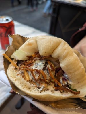  at Magic Falafel in North West London