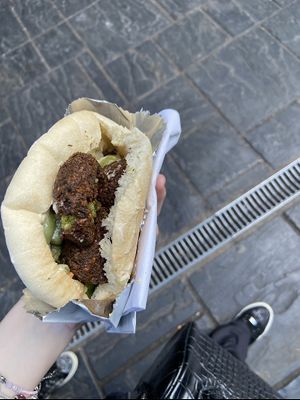 Falafel pita   at Magic Falafel in North West London