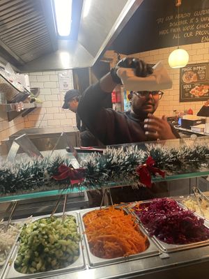  #Veganuary at Magic Falafel in North West London