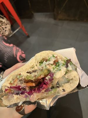 Mmmmmmmm   at Magic Falafel in North West London