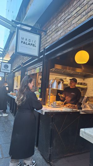  at Magic Falafel in North West London