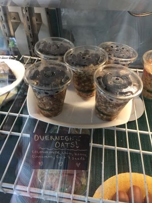 Overnight oats at Kaya's in Kawanui