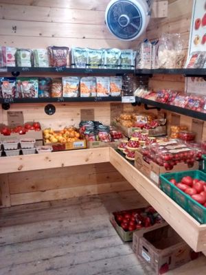 Inside at The Fruit Stand  in Whitehorse