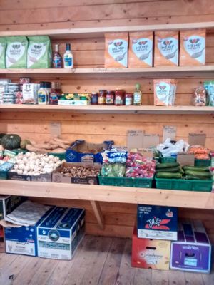 Inside at The Fruit Stand  in Whitehorse
