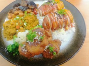 Pure protein packed extremely delicious at Vegan Buffet in Hamilton