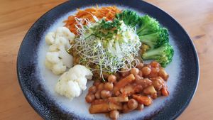  at Vegan Buffet in Hamilton