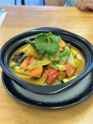 Curry - unbelievably delicious !  at Vegan Buffet in Hamilton