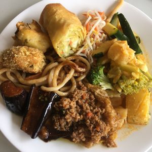 yummy vegan buffet at Vegan Buffet in Hamilton