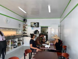 Dining room at Vegan Buffet in Hamilton