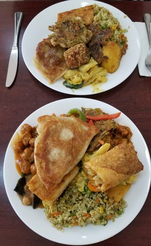 Buffet lunches - great options. at Vegan Buffet in Hamilton