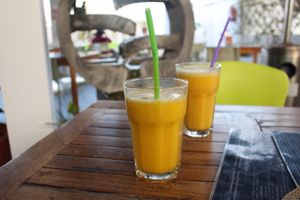 smoothies at Citrus Surf Cafe in Fuerteventura