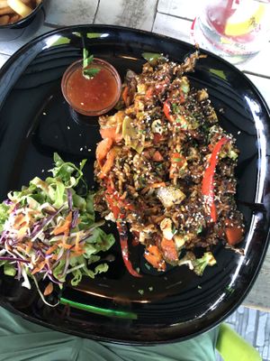 Nasi goreng  at Citrus Surf Cafe in Fuerteventura