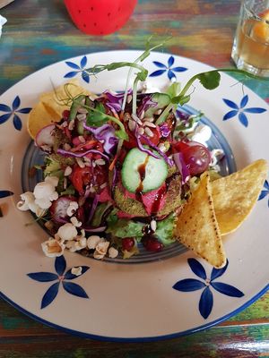 Broodje Israëlische falafelkruim at Sunshine in Breda
