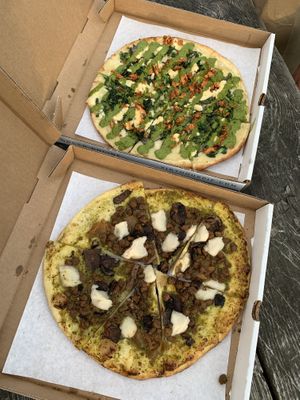 Cajun Goddess and The Forager at Virtuous Pie  in Vancouver