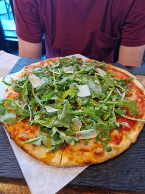 Sgt pepperoni at Virtuous Pie  in Vancouver