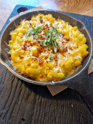 Mac and cheese, really creamy at Virtuous Pie  in Vancouver