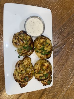 Garlic knots  at Virtuous Pie  in Vancouver
