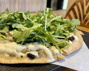 SuperFungi Gluten-Free Pie  at Virtuous Pie  in Vancouver