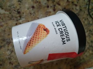 Ice cream at Virtuous Pie  in Vancouver