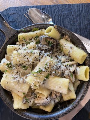 Truffle Alfredo  at Virtuous Pie  in Vancouver