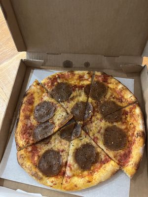 Classic pepperoni   at Virtuous Pie  in Vancouver