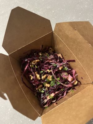 Dine out Vancouver - menu  Kaleidoscope salad  #Veganuary at Virtuous Pie  in Vancouver