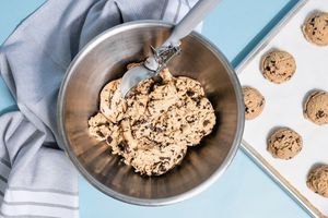 scratch-made gluten free chocolate chip cookies at Virtuous Pie  in Vancouver