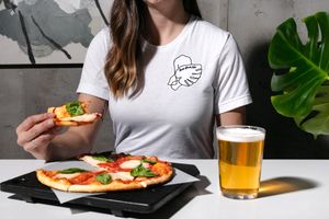 margherita pizza  at Virtuous Pie  in Vancouver