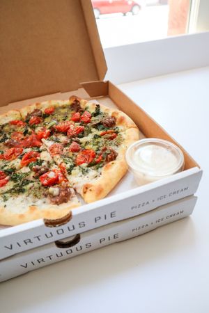 little italy  at Virtuous Pie  in Vancouver