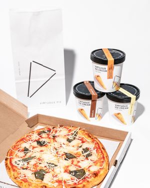 margherita at Virtuous Pie  in Vancouver