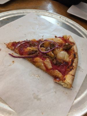 Hawaiian Summer Pizza at Virtuous Pie  in Vancouver