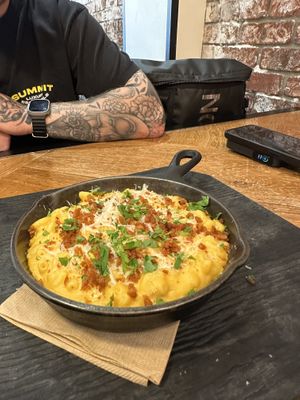 Macaroni skillet  at Virtuous Pie  in Vancouver