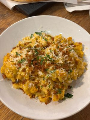 Mac and cheese at Virtuous Pie  in Vancouver