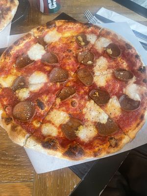 Peperoni  at Virtuous Pie  in Vancouver