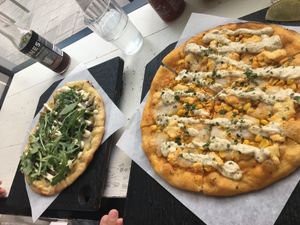 Superfungi and Sweetcorn at Virtuous Pie  in Vancouver