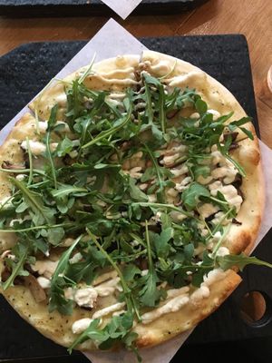 Fun guy at Virtuous Pie  in Vancouver