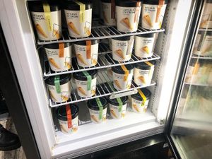 Their own ice cream De-li-cious at Virtuous Pie  in Vancouver