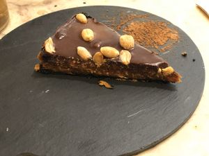 Best cake I ever ate! at 26 Vegan Food Project in Lisbon