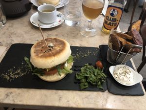 Super good Burger! at 26 Vegan Food Project in Lisbon